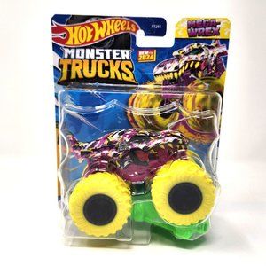 2024 Hot Wheels Monster Trucks Mega Wrex 1:64 Camo Crashers 2/4 (10)